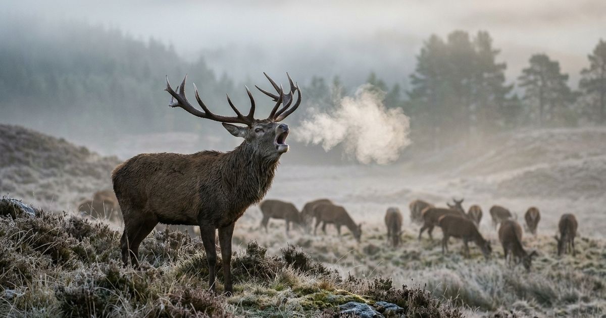 cerf garde sa harde